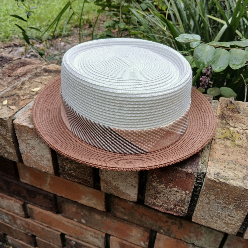 Montique pork pie hat.